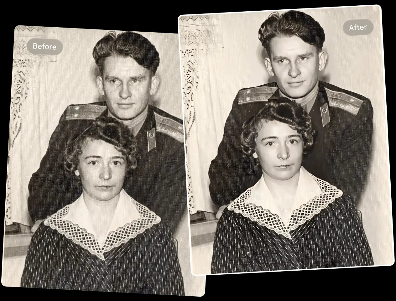 enhance old photos