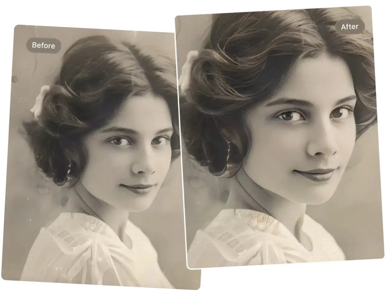 restore old portraits