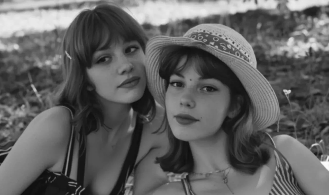 Original black and white photo